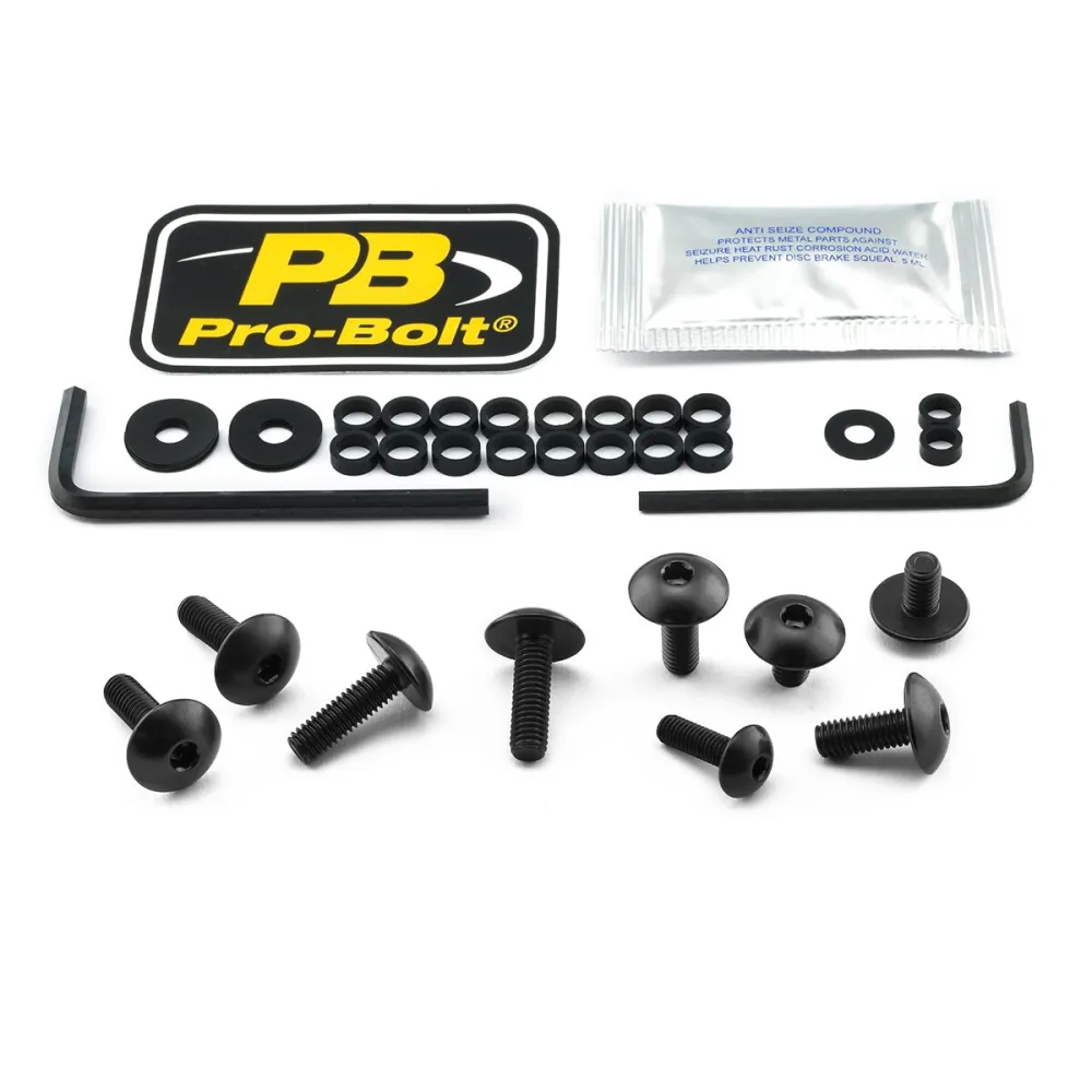 PRO BOLT - BOLT KT FAIRING TRI BLACK - 23210610