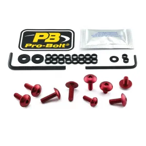 PRO BOLT - BOLT KT FAIRING TRI RED - 23210612
