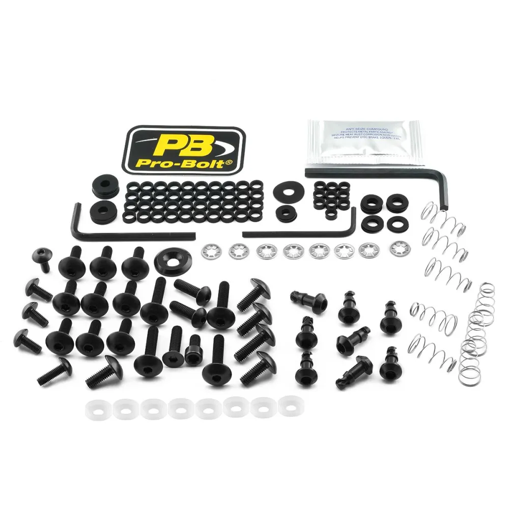 PRO BOLT - BOLT KT FAIRING YAM QUI BLACK - 23210625