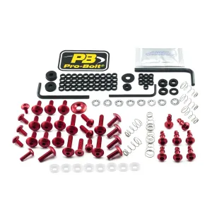 PRO BOLT - BOLT KT FAIRING YAM QUI RED - 23210627