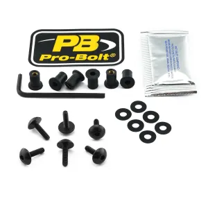 PRO BOLT - BOLT KIT SCREEN BLACK - 23210675