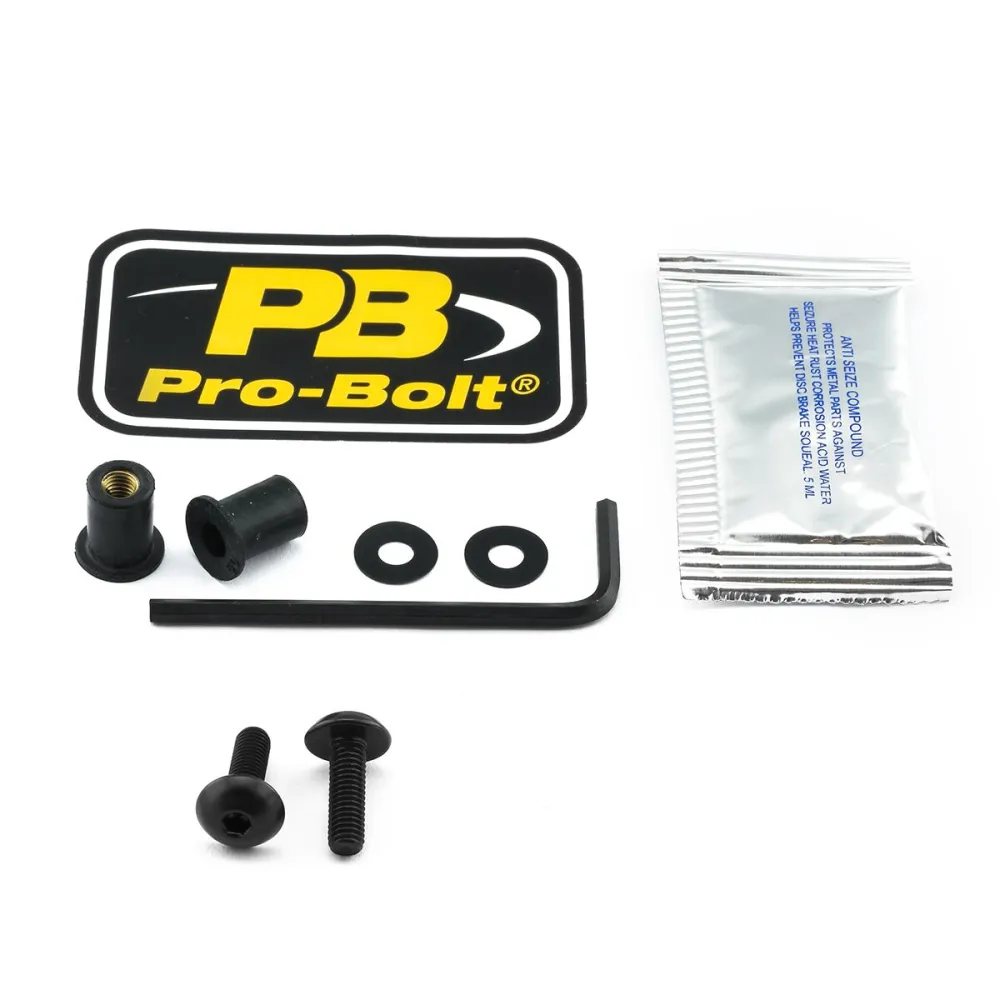 PRO BOLT - BOLT KIT SCREEN BLACK - 23210685