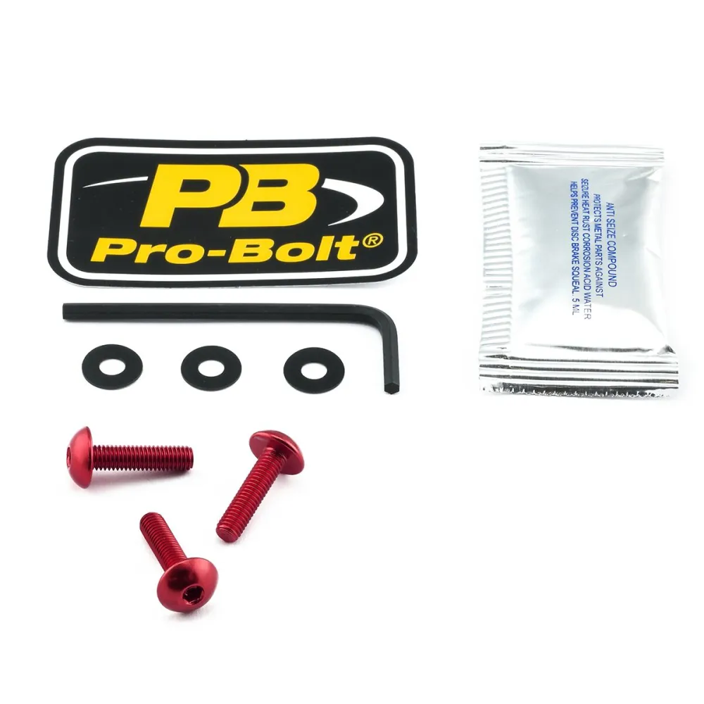 PRO BOLT - BOLT KIT SCREEN RED - 23210692