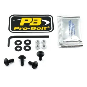 PRO BOLT - BOLT KIT SCREEN BLACK - 23210700