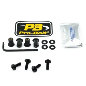 PRO BOLT - BOLT KIT SCREEN BLACK - 23210715