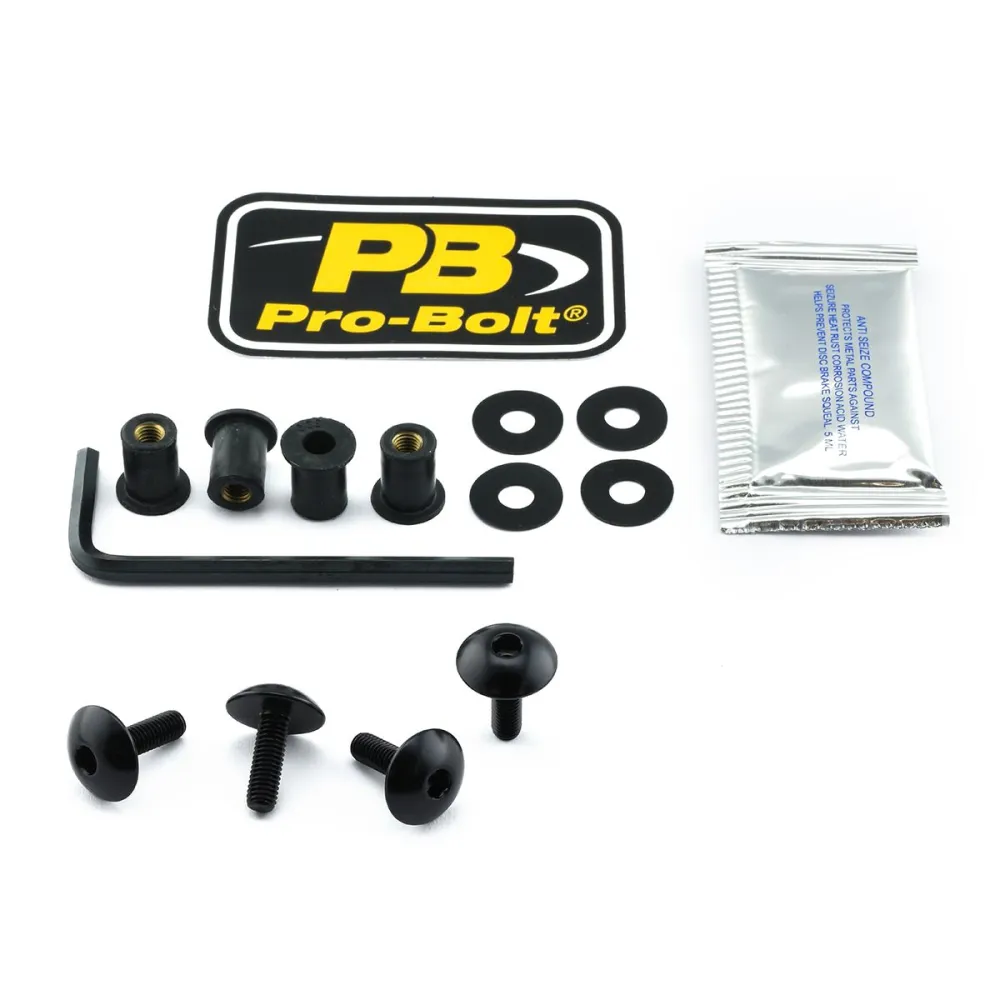 PRO BOLT - BOLT KIT SCREEN BLACK - 23210720