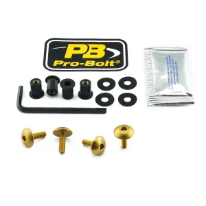 PRO BOLT - BOLT KIT SCREEN GOLD - 23210721