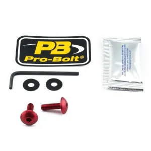 PRO BOLT - BOLT KIT SCREEN RED - 23210727