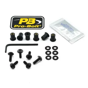 PRO BOLT - BOLT KIT SCREEN BLACK - 23210730