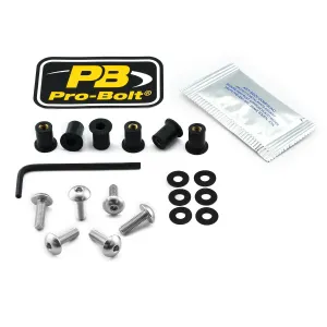 PRO BOLT - BOLT KIT SCREEN SILVER - 23210733