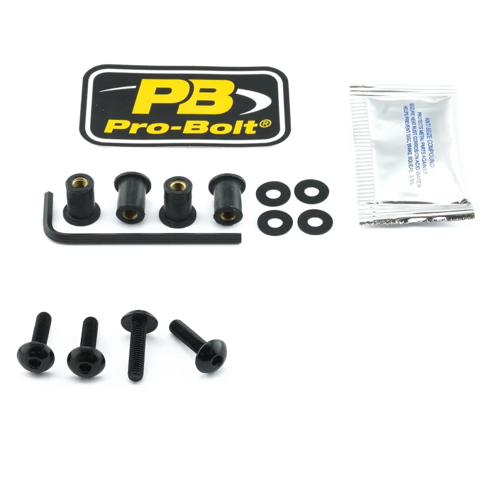 PRO BOLT - BOLT KIT SCREEN BLACK - 23210735