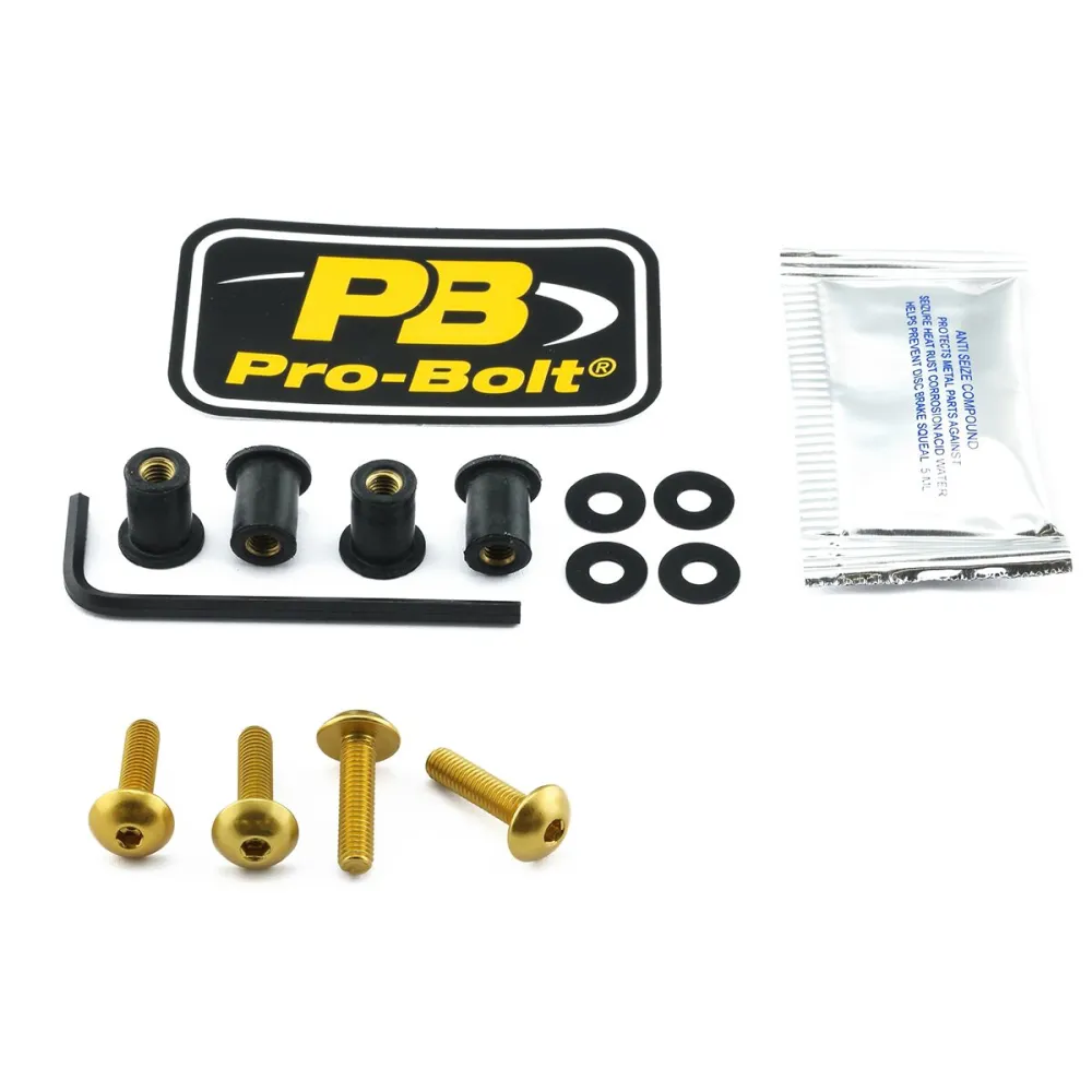 PRO BOLT - BOLT KIT SCREEN GOLD - 23210736