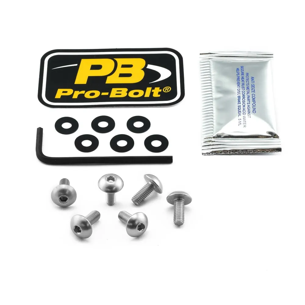 PRO BOLT - BOLT KIT SCREEN SILVER - 23210743