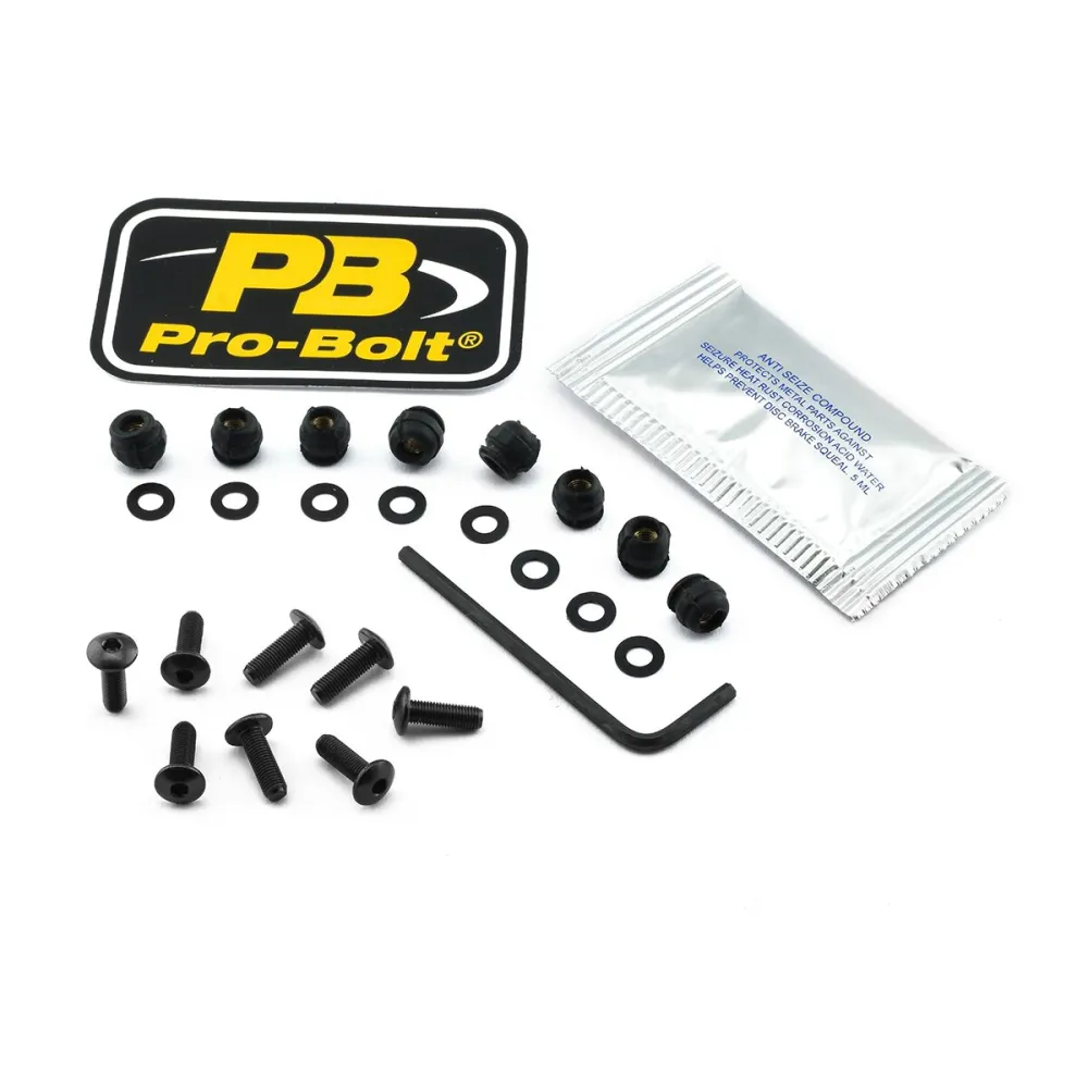 PRO BOLT - BOLT KIT SCREEN BLACK - 23210750