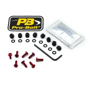 PRO BOLT - BOLT KIT SCREEN RED - 23210752