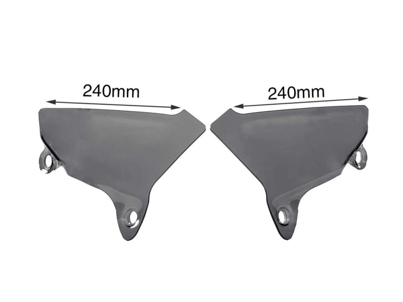 WRS - DEFLECTORS MULTISTRADA V4 DARK - 23500542