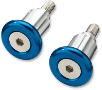 MOOSE OFFROAD HARD-PARTS - BAR END MOOSE BLUE - 06340472