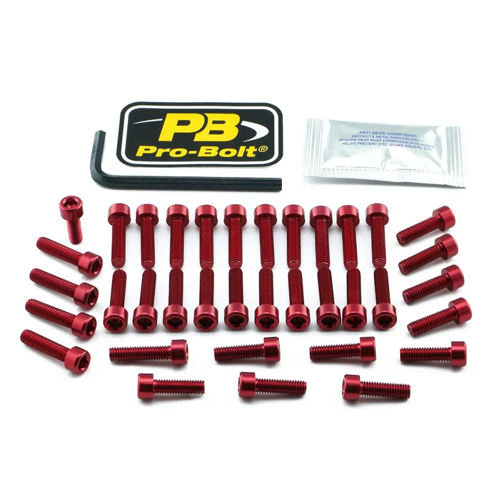 PRO BOLT - BOLT KT ENGINE TRI RED - 24011446