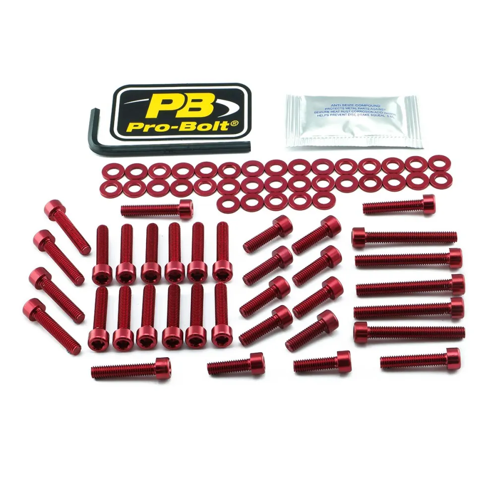 PRO BOLT - BOLT KT ENGINE YAM RED - 24011461