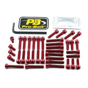 PRO BOLT - BOLT KT ENGINE YAM RED - 24011486