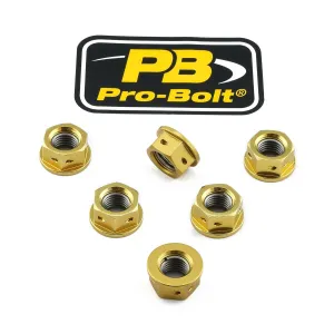 PRO BOLT - NUT SET SPROCKET 10X1.25 GD - 24011505