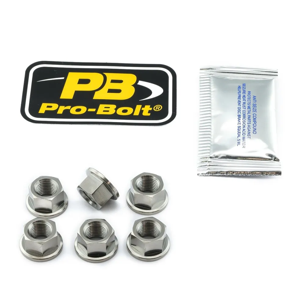 PRO BOLT - NUT SET SPROCKET TIT 10X1.00 - 24011513