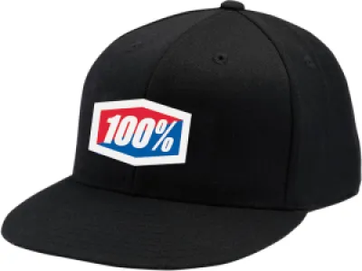 100% - HAT ESSENTIAL LG/XL BK - 25012396