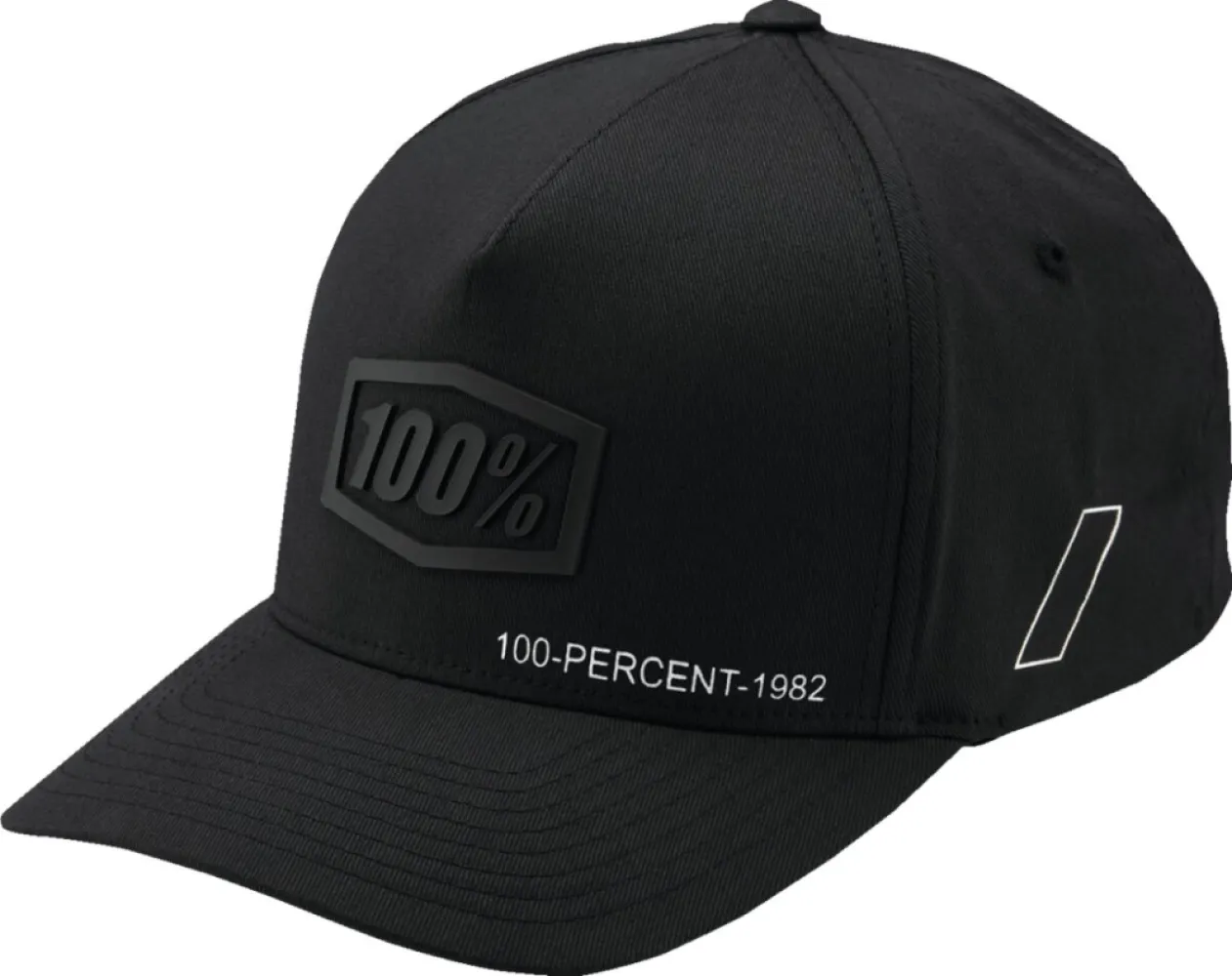 100% - HAT SHADOW FLXFT BK L/XL - 25013878