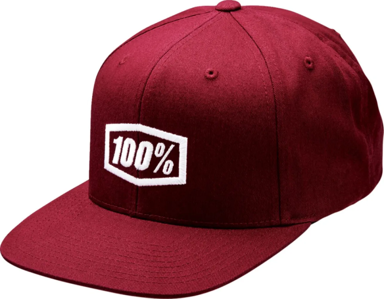 100% - HAT ICON SNPBCK BRGNDY OS - 25013883