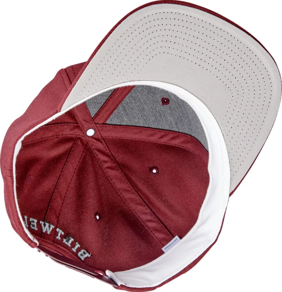 BILTWELL - HAT SCRIPT B MAROON - 25014329