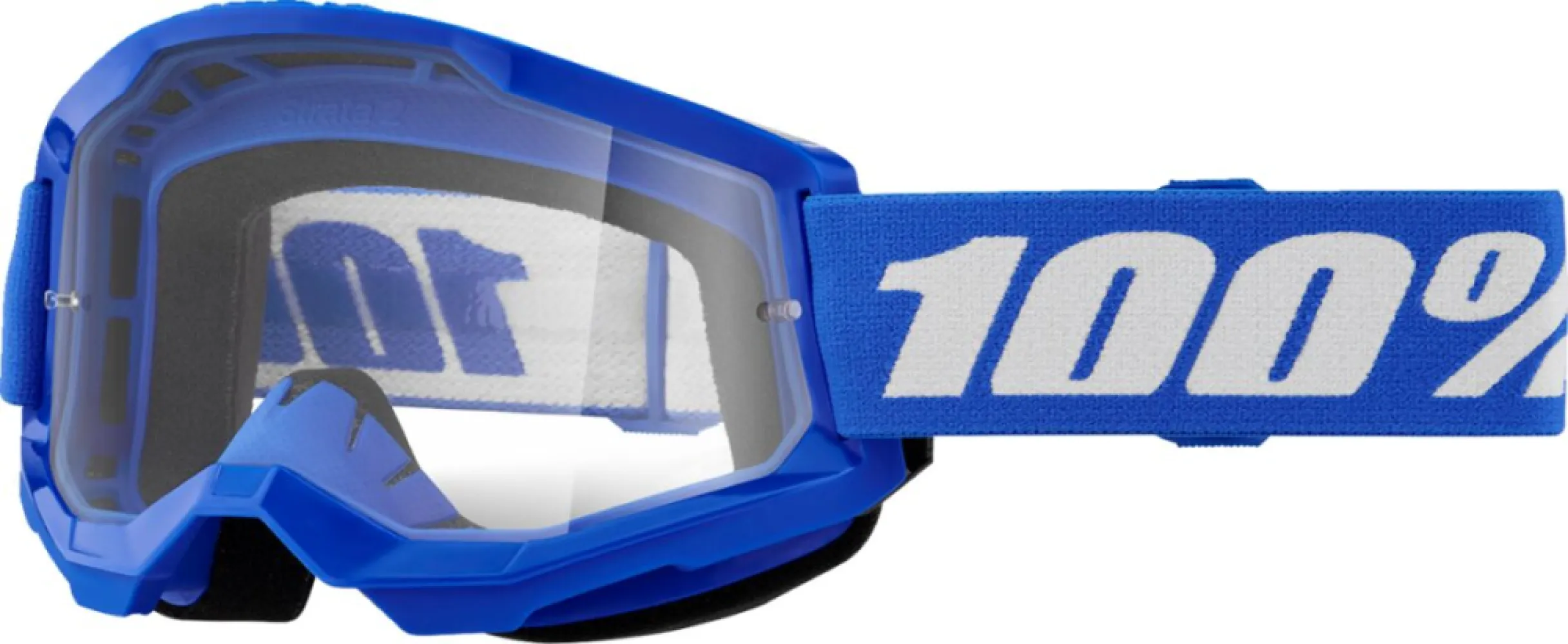 100% - GOGGLE STRATA 2 BLUE CLR - 26013479