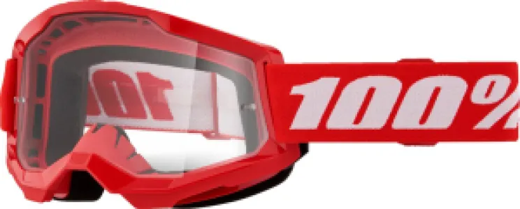 100% - GOGGLE STRATA 2 RED CLR - 26013483