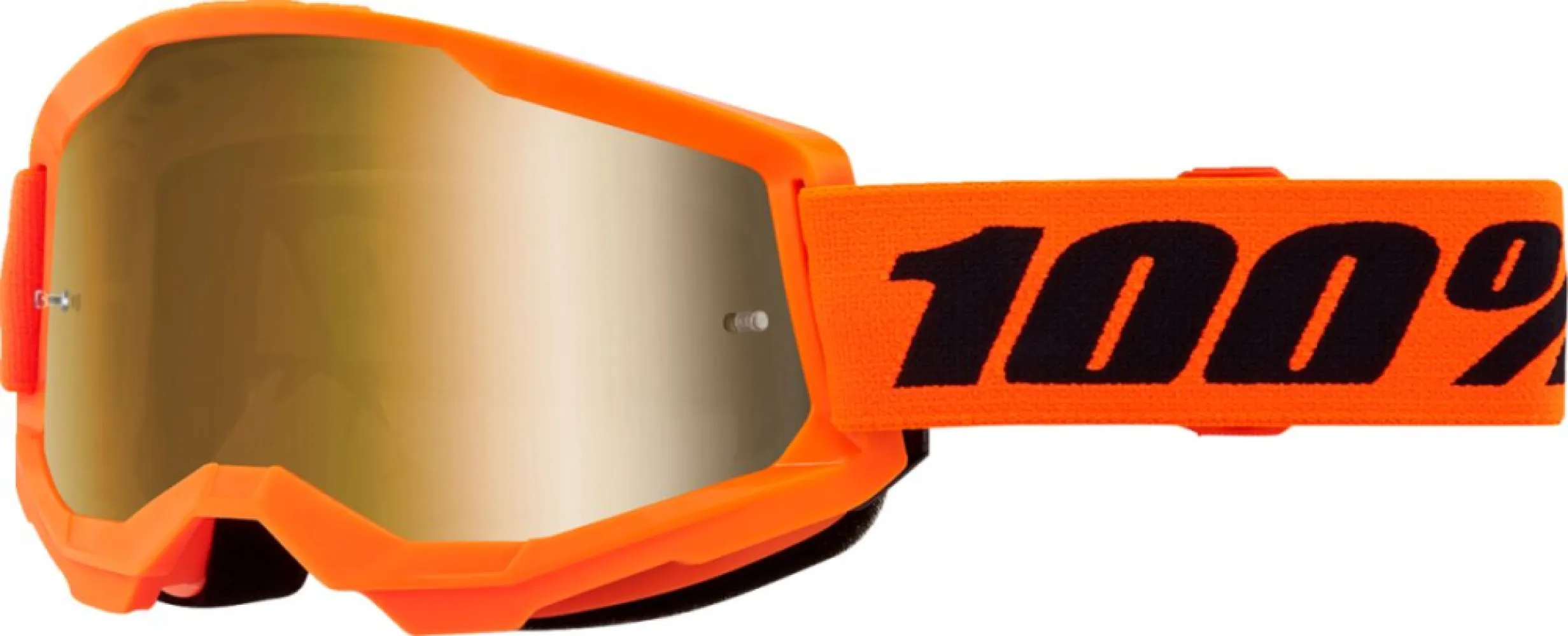 100% - GOGGL ST2 NEON ORG MR GLD - 26013492