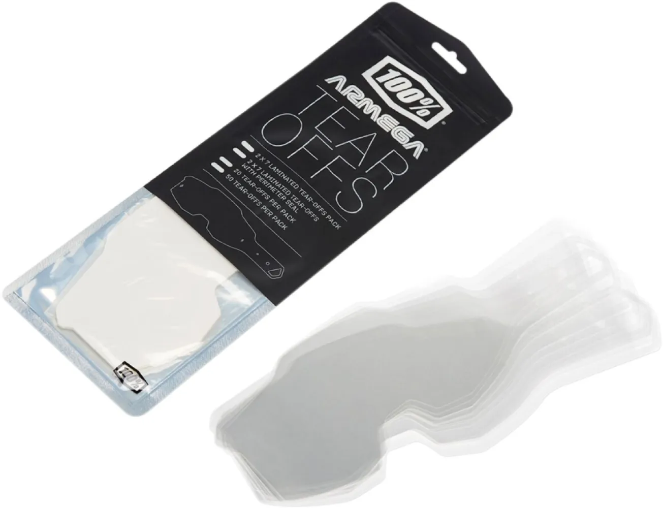 100% - TEAR OFFS ARM PM LM 2-7PK - 26020845