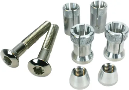 MOOSE OFFROAD HARD-PARTS - HARDWARE PRO BAR END SET - 06351099