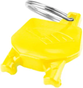 CYCRA - CYCRA PLATE# KEY-RING YE - 29500026