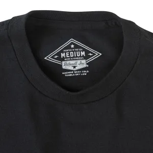 BILTWELL - TEE SCRIPT GREY BK MD - 303024908