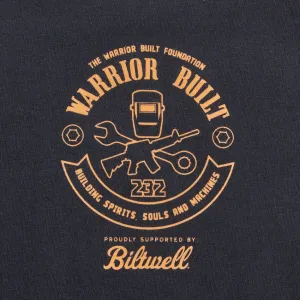 BILTWELL - TEE WARRIOR BUILT EAGLE BK SM - 303024913
