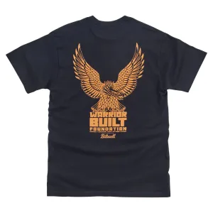 BILTWELL - TEE WARRIOR BUILT EAGLE BK SM - 303024913