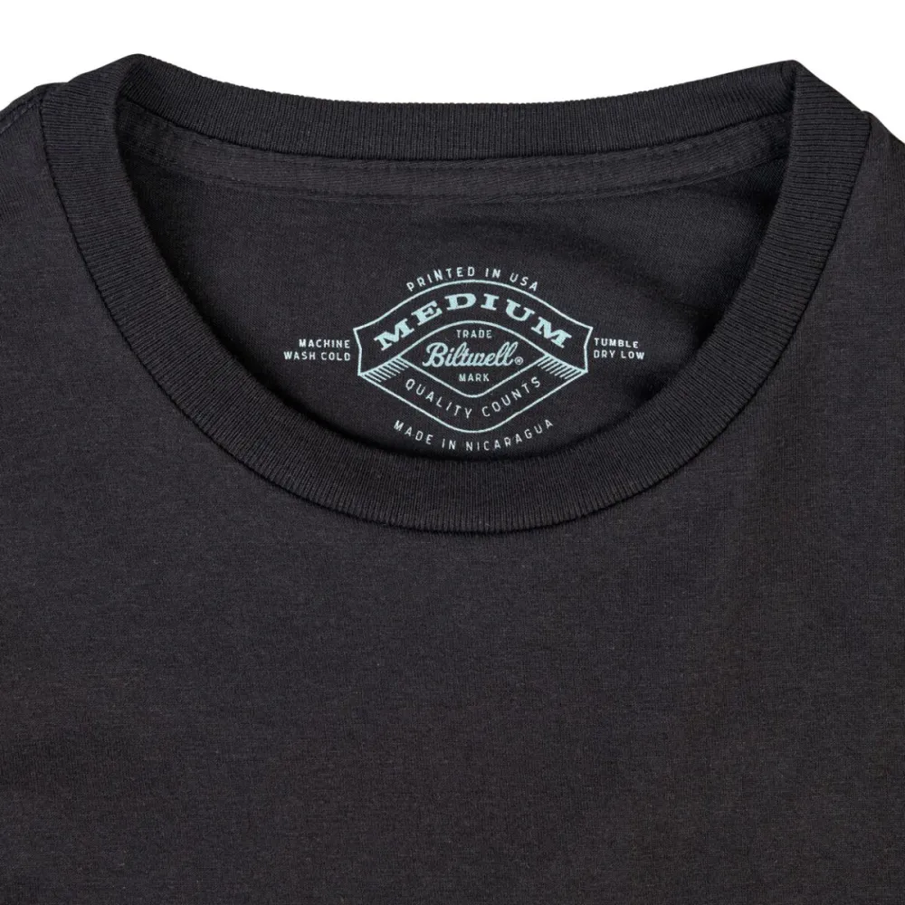 BILTWELL - TEE OLD JUNK POCKET BK BK SM - 303024919