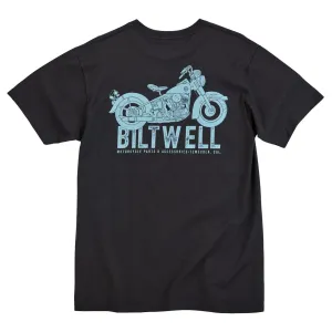 BILTWELL - TEE OLD JUNK POCKET BK BK SM - 303024919