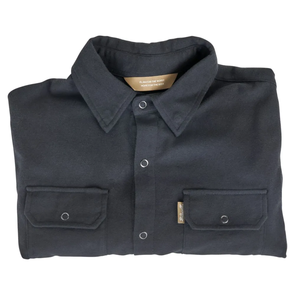 BILTWELL - SHIRT FLANNEL HI TEST BLACK 2X - 30403454
