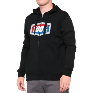 100% - FLEECE ZIP OFFICIAL BK SM - 30503428