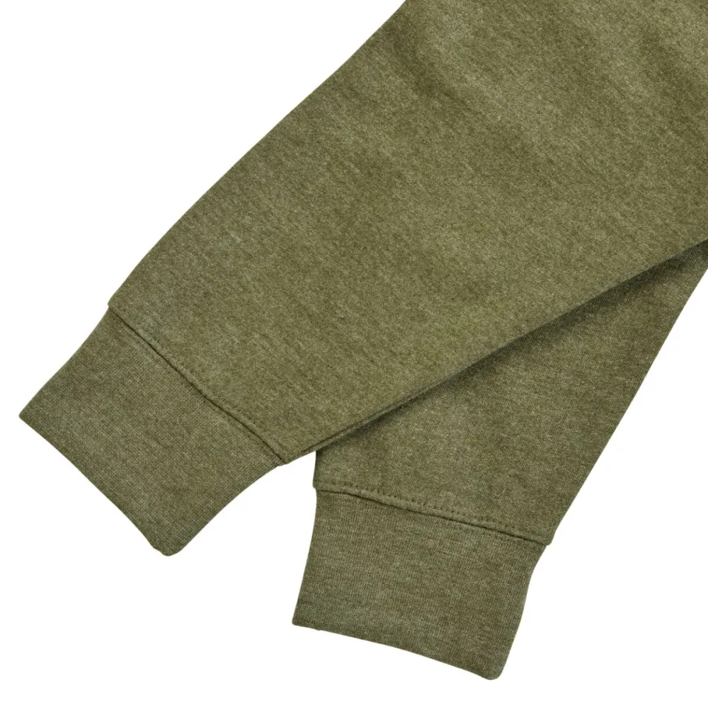BILTWELL - HOODIE STENCIL ZIP OLIVE SM - 30507113