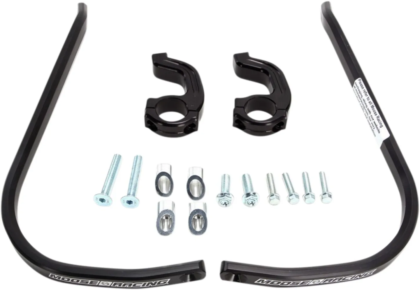 MOOSE OFFROAD HARD-PARTS - HANDGUARDS TWINWALL BK - 06351496