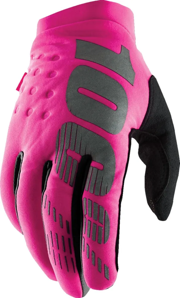 100% - GLOVE WM BRISK PK/BK L - 33305737