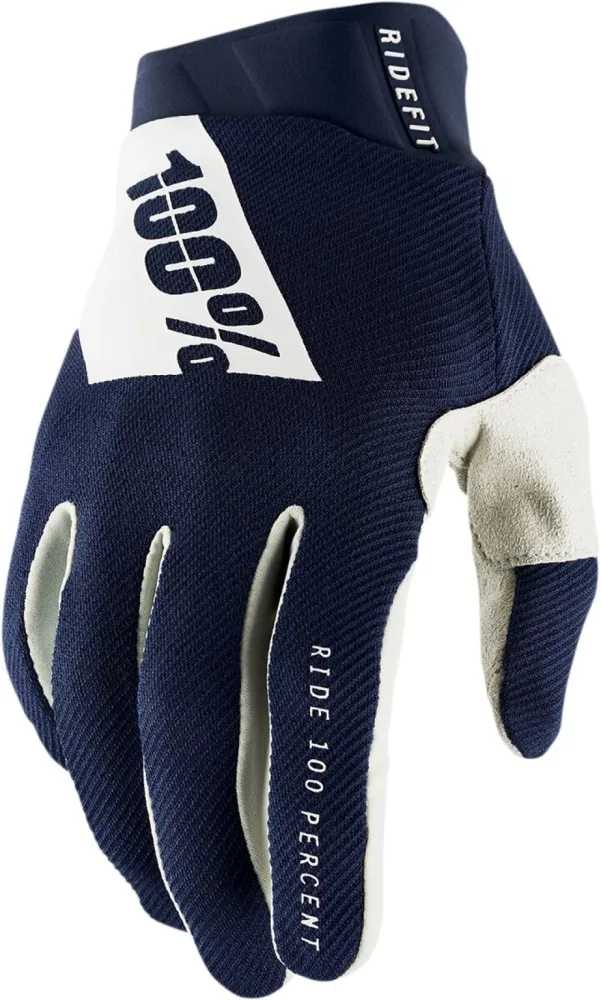 100% - GLOVE RIDEFIT NV/WH MD - 33306627