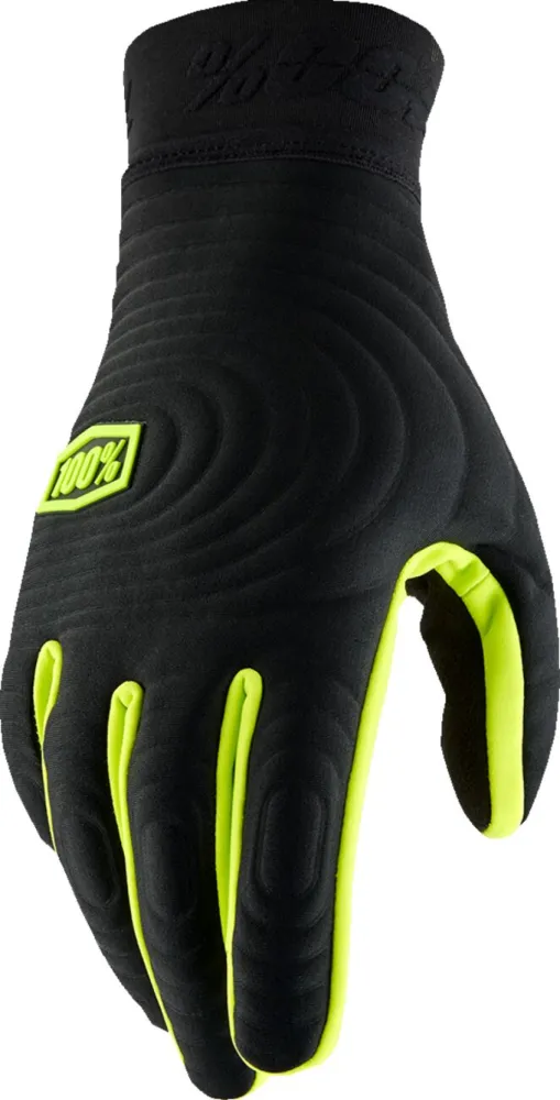 100% - GLV BRSKR XTRM BK/FLYL SM - 33307837