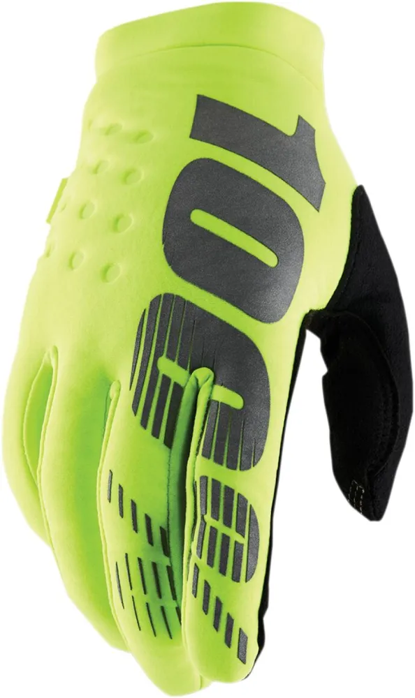 100% - GLOVE YTH BRISK FL YL SM - 33321432