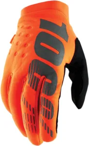 100% - GLOVE YTH BRISK OR/BK XL - 33321447